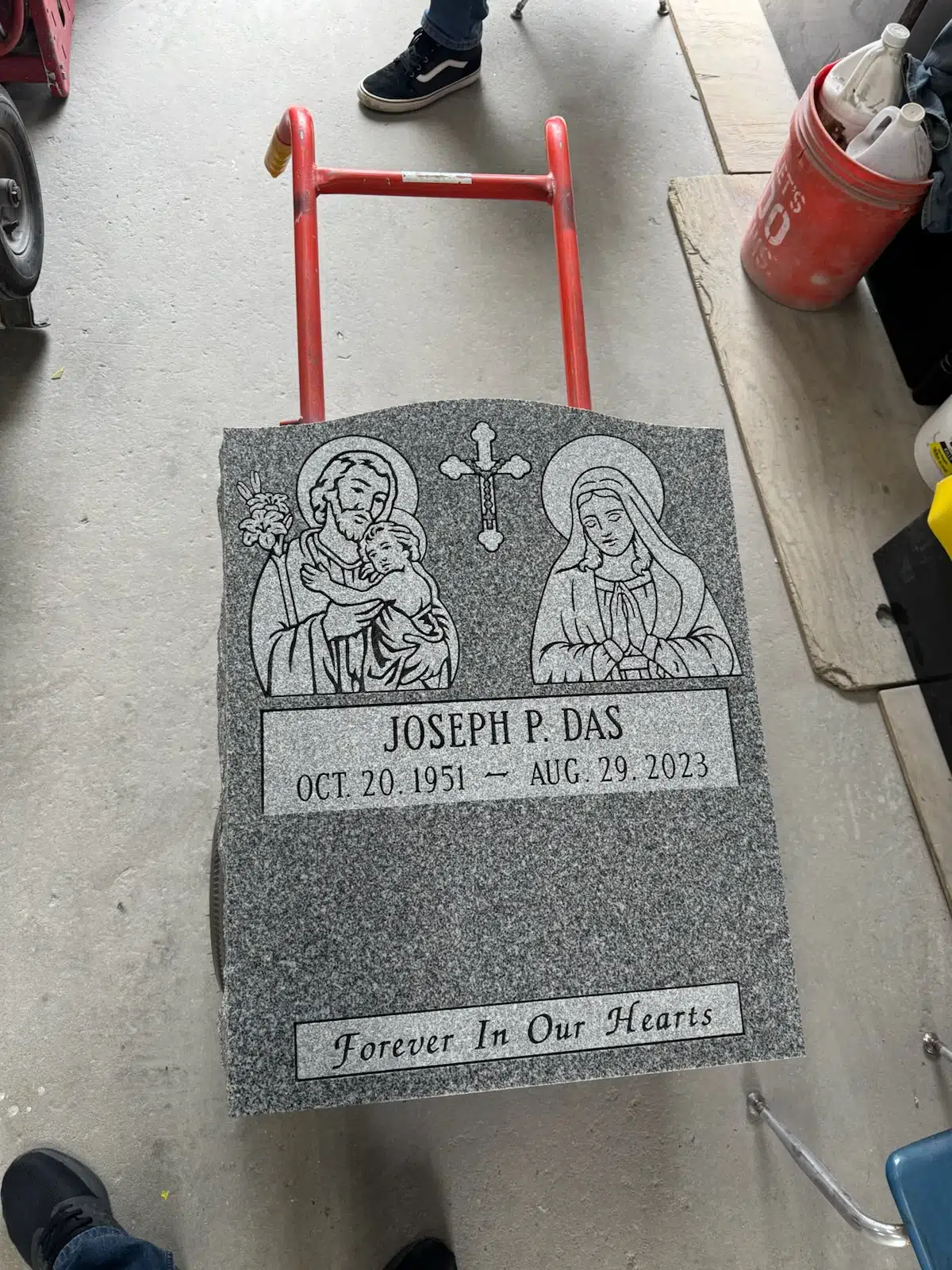 Granite Headstone Pricing hand-carved by Gravestone Price Guide in NJ — image 9