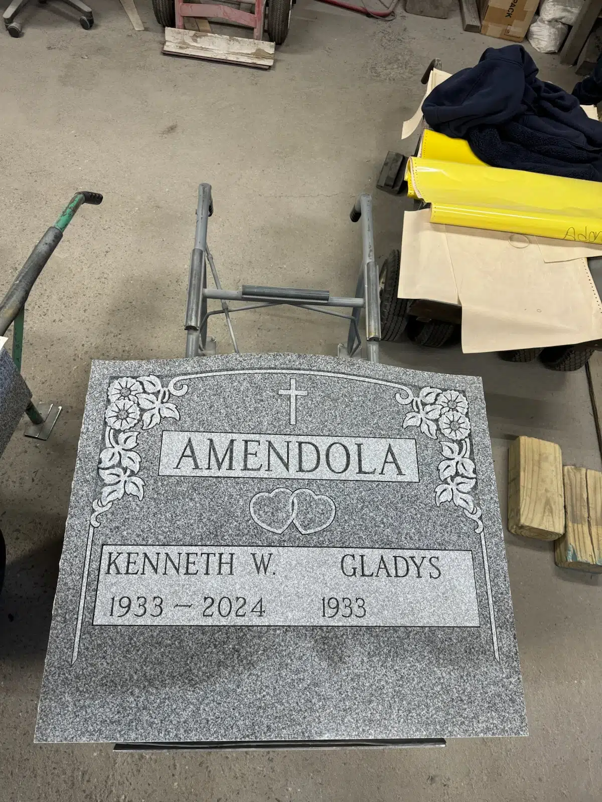 Granite Headstone Pricing hand-carved by Gravestone Price Guide in NJ — image 2